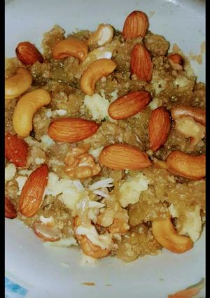 A picture of Lokii ka halwa.