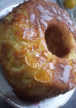 Una foto de Torta de naranja