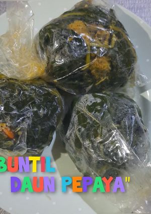 Foto resep Buntil Daun Pepaya