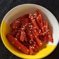 A picture of Honey glazed Carrots.