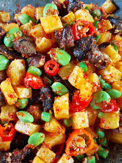 Foto resep Sambal Goreng Kentang Ati Bumbu Balado