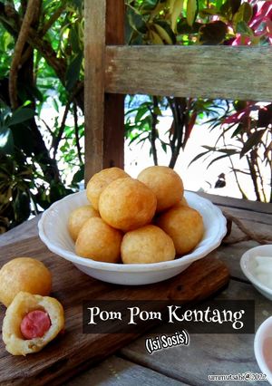 Foto resep 🌺🌺 Pom Pom Kentang Isi Sosis