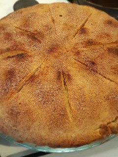Fahéjas szilvás pite recept fotója