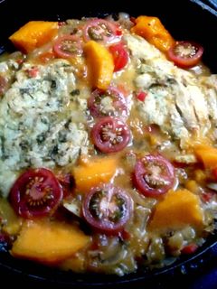 Una foto de Pechugas de Pollo con Salsa de Mango