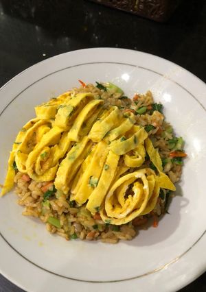 Foto resep Nasi Goreng Salmon