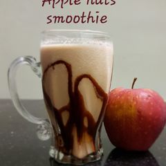 A picture of Apple nuts smoothie.