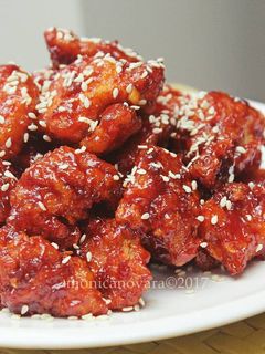 Foto resep Yangnyeomdak (Korean Spicy Fried Chicken)