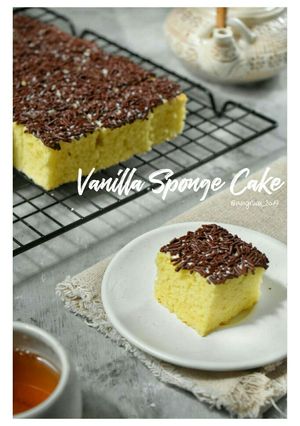 Foto resep Vanilla Sponge Cake