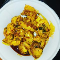 A picture of Fried water snail.