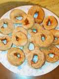 Rosquillas de harina integral al horno
