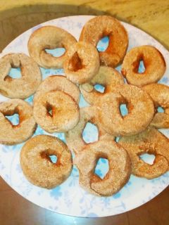 Una foto de Rosquillas de harina integral al horno