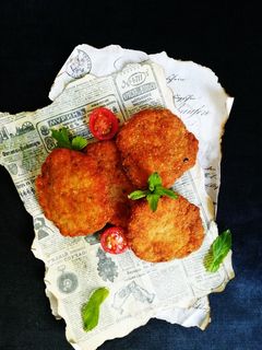 عکسی از دستور ناگت مرغ....