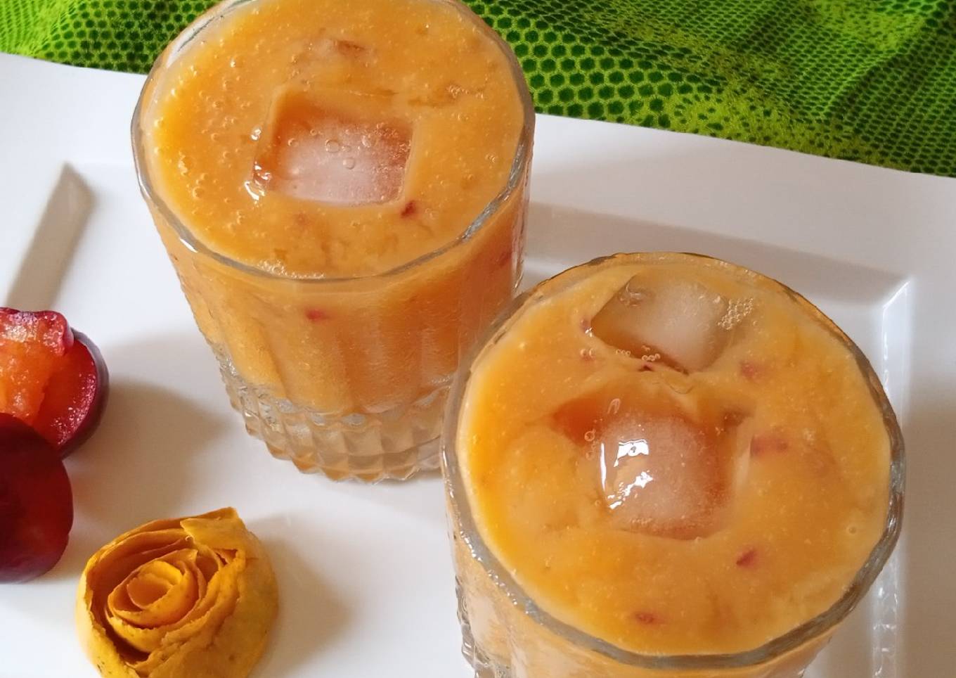 Mango Plum Mocktail