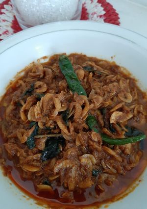 Foto resep Phep sabee (tumis udang rebon)