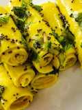 Gujjus snack Khandvi
