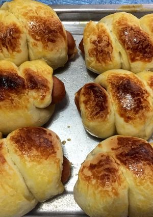 Foto resep Roti Sosis Sederhana