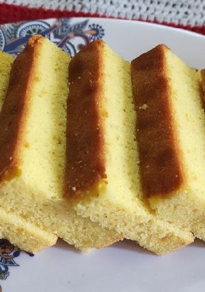 A picture of Orange cake eggless.