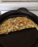 Omellet con lo que hay