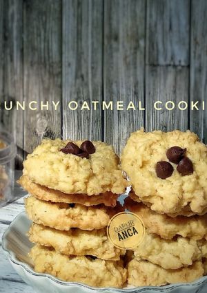 Foto resep Crunchy Oatmeal Cookies