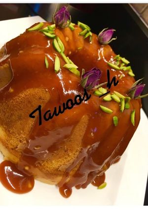 عکسی از دستور کیک گلاب و هل