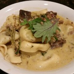 A picture of Brad's fix my boo boo, kinda Tuscan soup.