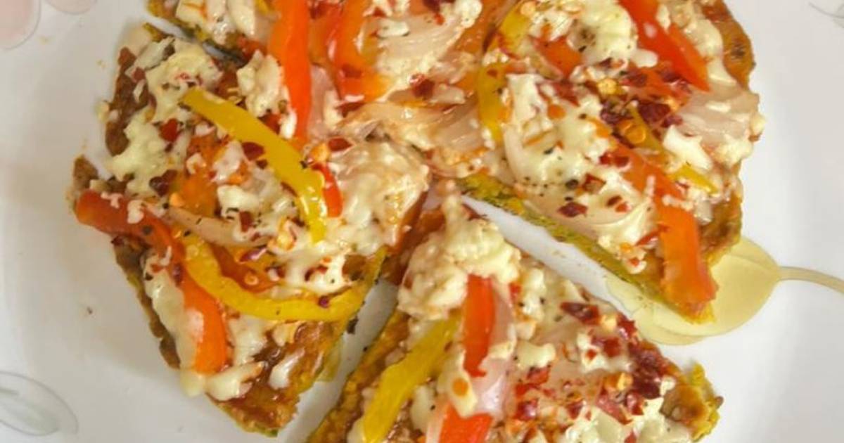 Quinoa Flour Pizza 🍕 Recipe by Alka Bhandari Cookpad