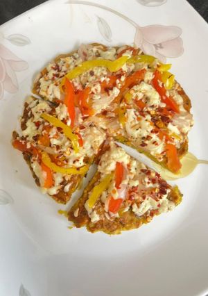 A picture of Quinoa Flour Pizza 🍕.