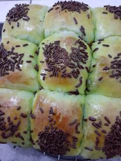 Foto resep Roti sobek pandan