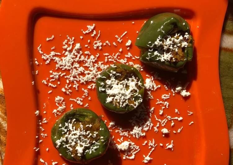 Easiest Way to Prepare Homemade Stuffed Capsicum