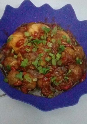 Foto resep Telur bakso asam manis