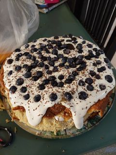 Una foto de Torta reina victoria keto