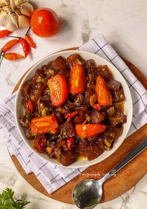 Foto resep Oseng Cecek Pedas
