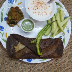 A picture of Kuttu Dosa.