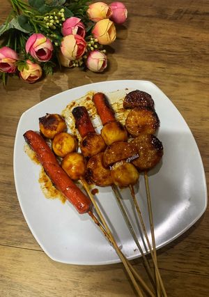 Foto resep Aneka Bakaran (Sosis, Bakso, dan Scallop)