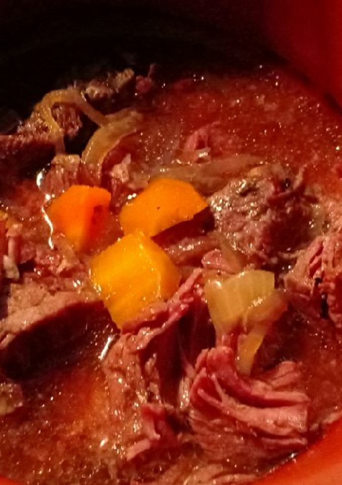 Foto resep Slow cooker beef pot roast