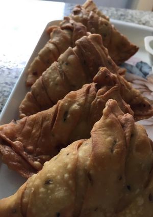 A picture of Strip samosa.