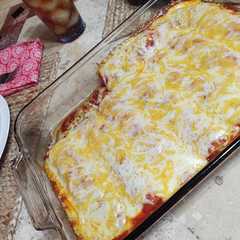 A picture of Unforgettable Enchiladas.