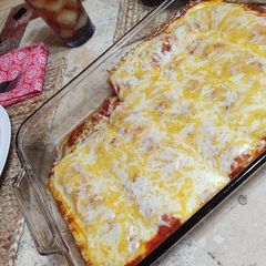 A picture of Unforgettable Enchiladas.