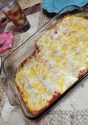 A picture of Unforgettable Enchiladas.
