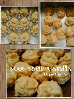 Foto resep Soes saus vanilla