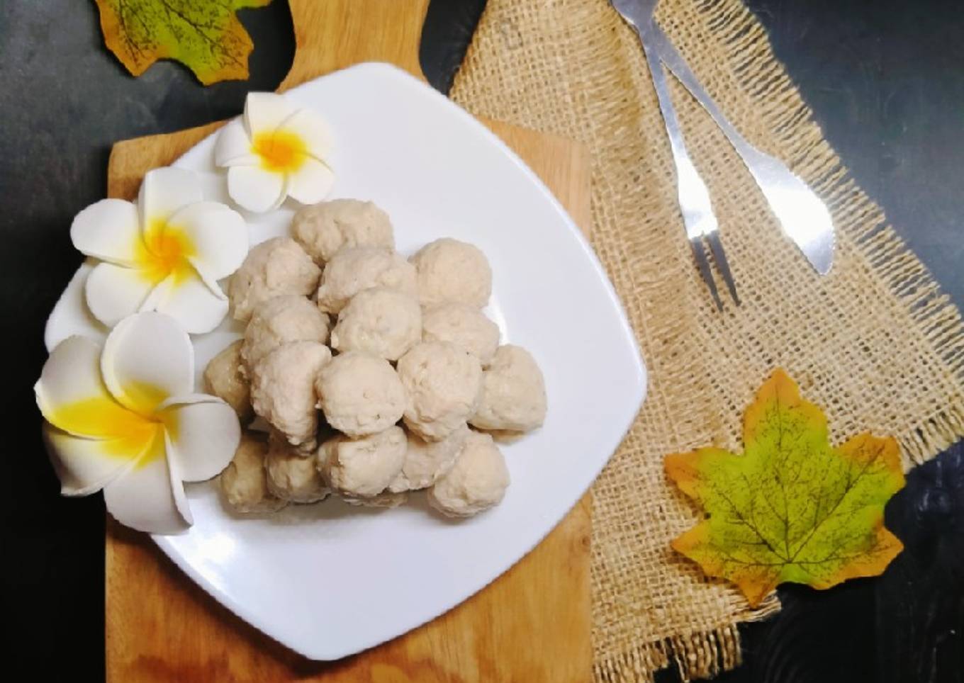 Bakso ayam homemade