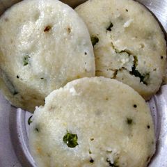 Vegetables rava idli A picture of Vegetables rava idli.