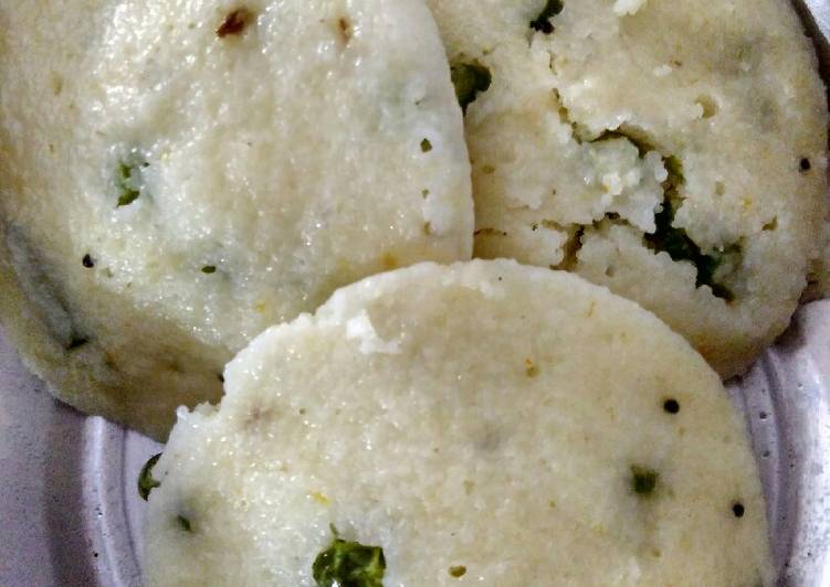 Recipe of Homemade Vegetables rava idli