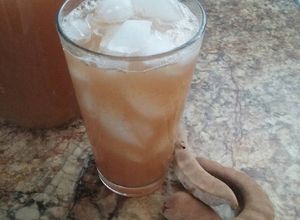 Una foto de Agua de tamarindo con el sabor de México