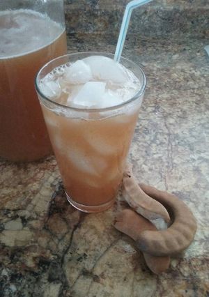 Una foto de Agua de tamarindo con el sabor de México