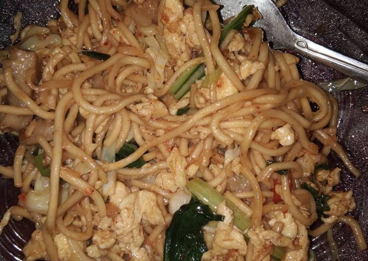 Resep Mie tek-tek Goreng pedas, Bisa Manjain Lidah