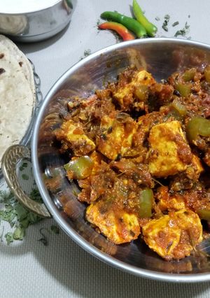 पनीर तवा मसाला रेसिपी मुख्य फोटो
