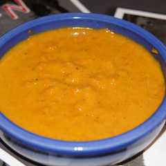 Una foto de Salsa de zanahoria