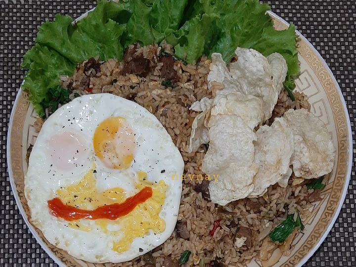 Langkah Mudah untuk Menyiapkan Resep Nasi Goreng Rendang Daging Domba yang Sempurna Anti Ribet, Sempurna