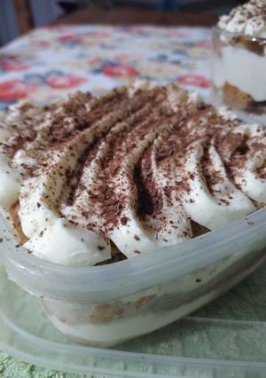 Una foto de Tiramisú fácil 🖤